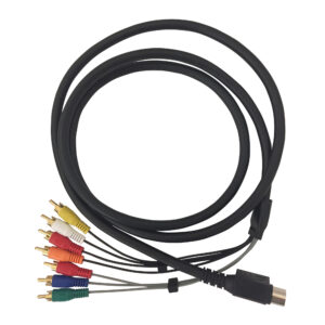 H258C DIN to RCA Cable - Product Photo