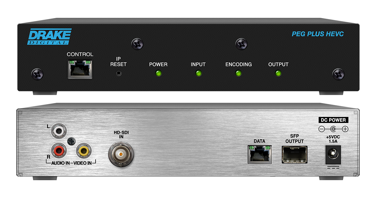 PEG PLUS HEVC Product Photo